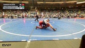 100 lbs Consi Of 16 #2 - Harrison Pflaster, Impact Wrestling Club vs Apollo Rojas-Crawford, Bear Cave