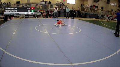 98 lbs Cons. Semi - Jerry Miller, Takedown City Wrestling Club vs Bently Ward, Warrior Trained Wrestling