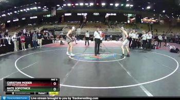 195 lbs Cons. Semi - Nate Sopotnick, Jensen Beach vs Christian Moder, First Baptist (Naples)