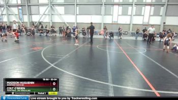 53-54 lbs Round 1 - Madison Huguenin, Basement Boys WC vs Colt O`Brien, Team Real Life Wrestling