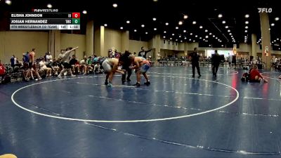 285 lbs 4th Wrestleback (32 Team) - Josian Hernandez, Team Mat Clash vs Elisha Johnson, Indiana Outlaws