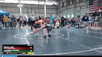 95 lbs Cons. Round 4 - McKay Lane, Irving Middle School vs Caydence Aagard, 208 Badgers