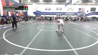 126 lbs Cons. Round 5 - Raymond Contreras, Jurupa Valley vs Alejandro Nava, Canyon Springs