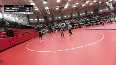 175 lbs Champ. Round 1 - Riley Flemming, Franklin vs Xion Traylor, Irving Nimitz