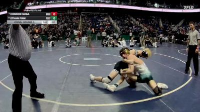 4A 132 lbs Cons. Round 3 - Connor Susa, Hickory Ridge High School vs Ethan Finn, Pinecrest