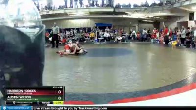 86 lbs Cons. Round 1 - Harrison Hodges, Dragon Wrestling Club vs Austin Wilson, Rhyno Academy Of Wrestling