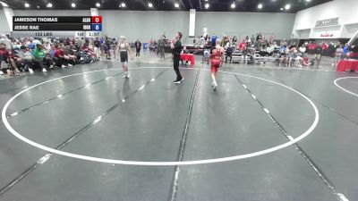 132 lbs Jameson Thomas, Team Alabama vs Jesse Rae, Team Idaho