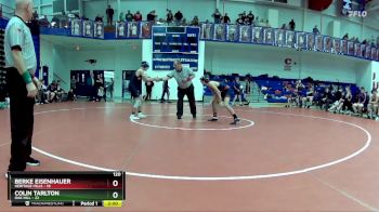 120 lbs Placement (16 Team) - Berke Eisenhauer, Heritage Hills vs Colin Tarlton, Oak Hill