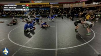 126 lbs Prelim - Reece Vendegna, Wilmot Union vs Cameron Abordo, Huntley