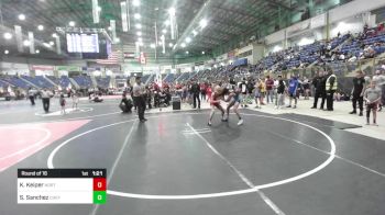 113 lbs Round Of 16 - Kaleb Keiper, Northside Wrestling vs Sammy Sanchez, Cheyenne East HS