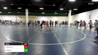 150 lbs Round Of 128 - Luke Murray, VA vs David Perez, RI