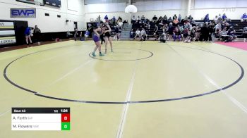 145 lbs Round Of 16 - Audrey Forth, Sapulpa HS vs Meya Flowers, Fayetteville Girls HS