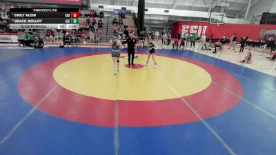 110 lbs Quarterfinal - Emily Klein, East Stroudsburg University vs Grace Molloy, Alvernia