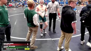 157 lbs Round 2 - Xayvion Epps, Columbus vs Daniel Schafer, Gretna