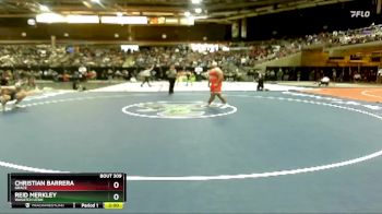 215 lbs Champ. Round 1 - Christian Barrera, Grace vs Reid Merkley, Wasatch Utah