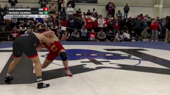 190 lbs Semifinal - Zachary Caldwell, St. Francis vs John Sammartano, Chaminade