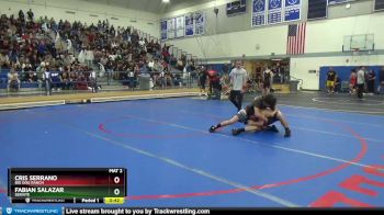 138 lbs Champ. Round 1 - Cris Serrano, Big Dog Ranch vs Fabian Salazar, Servite