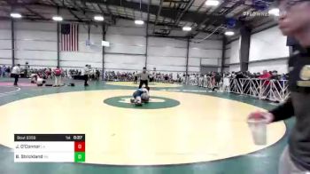 132 lbs Consi Of 32 #2 - Jack O'Connor, LA vs Brecken Strickland, PA