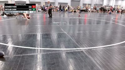 178 lbs Round 6 (8 Team) - Skylar Carr, MatLife vs Gunner Fore, Genesis WC