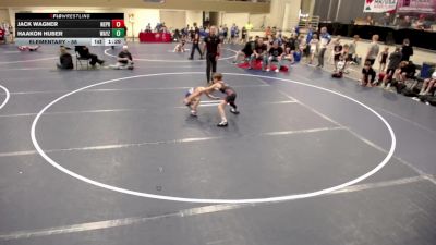 Elementary - 60 lbs Haakon Huber, Wayzata vs Jack Wagner, New Prague