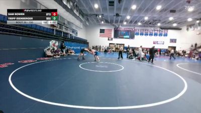 150 lbs Champ. Round 1 - Sam Bowen, Upton vs Tripp Isenberger, Wright