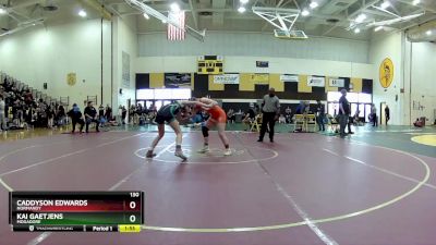 130 lbs Championship Bracket - Kai Gaetjens, Mogadore vs Caddyson Edwards, Normandy