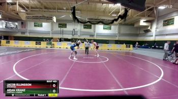 170 lbs 2nd Place Match - Aidan Kranz, Canton C-HAWKS vs Jacob Ellingson, Spearfish