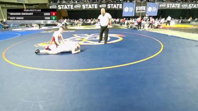 Boys 1A 165 lbs 5th Place Match - Koy Knox, Tenino vs Braden Swihart, Castle Rock