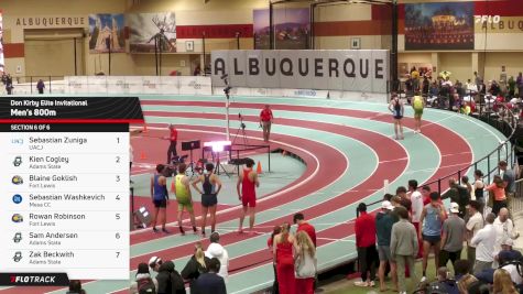 Men's 800m, Prelims 6