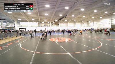 88 lbs Round Of 16 - Keegan McCarthy, Metro West United WC vs Wesley Blanchard, Doughboys WC