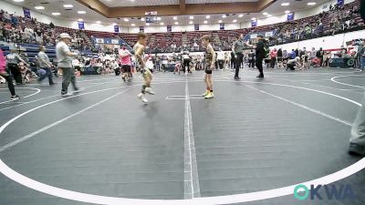 52 lbs Consi Of 8 #1 - Lukas Ruzicka, El Reno Wrestling Club vs Jaxon Raizola, Standfast