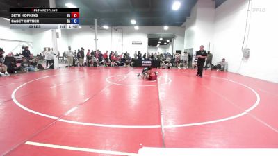 105 lbs Seth Hopkins, Virginia vs Casey Bittner, California