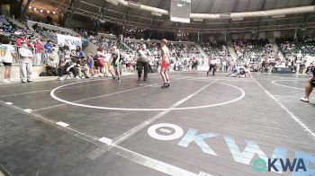 110 lbs Quarterfinal - Bubba Siegel, Raw Wrestling Club vs Garret Sandy, Gore Pirates Youth Wrestling