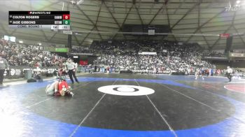 Boys 4A 144 lbs Cons. Round 1 - Jase Gibbons, Bethel vs Colton Rogers, Kamiakin