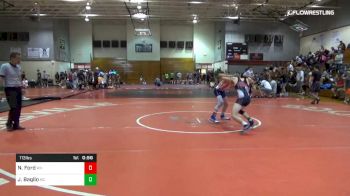 113 lbs Consi Of 8 #2 - Nathan Ford, Wv vs Jackson Baglio, Nc
