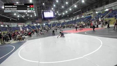 95 lbs Rr Rnd 5 - Benjamin Baca, Pikes Peak Warriors vs Aspen Frasier, Rapid City Stevens Raiders