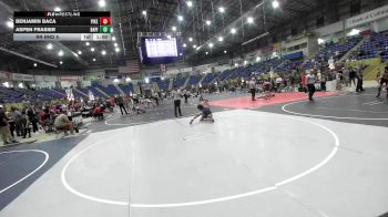 95 lbs Rr Rnd 5 - Benjamin Baca, Pikes Peak Warriors vs Aspen Frasier, Rapid City Stevens Raiders