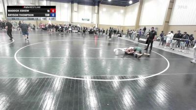 157 lbs Rr Rnd 2 - Maddox Eskew, Virginia-Duals vs Bryson Thompson, Team Florida-Duals