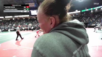 85 lbs Cons. Round 2 - Bayden Davis, WAD1 vs Hudsyn Mitchell, KAWA