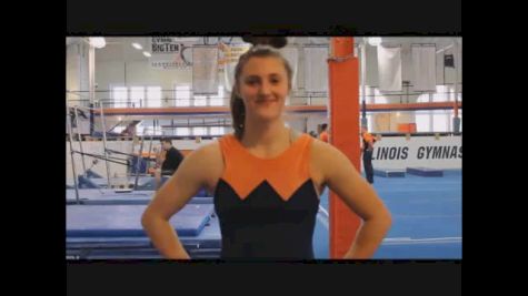 Mary Jane Horth on Her First (Unofficial) Routine as an Illini