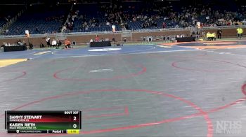 D4-126 lbs Semifinal - Sammy Stewart, Manchester HS vs Kaiden Rieth, Niles Brandywine HS