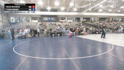 165 lbs Cons. Rd Of 16 - Mack Rutledge, Ridgeline vs Tyson Seeger, Granite Wrestling Club