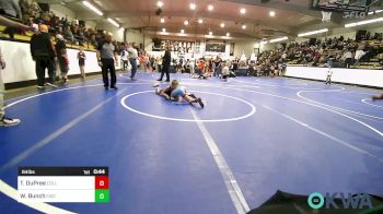 64 lbs Consolation - Tyler Cole DuPree, Collinsville Cardinal Youth Wrestling vs Wyatt Bunch, Claremore Wrestling Club