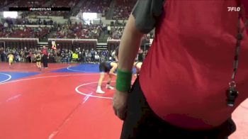 130 lbs Cons. Round 5 - Riley Thompson, Helena Wrestling Club vs Brody Corbett, Magic City Wrestling Club