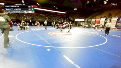 215 Class 4 lbs Cons. Round 2 - Triston Abram, Christian Brothers College vs Barrett Lawless, Lee`s Summit North