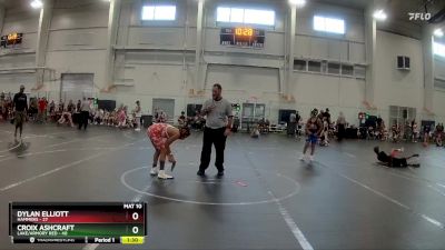 100 lbs Round 2 (6 Team) - Alyis Brown, Lake/Armory Red vs Braxton Myrlie, Hammers