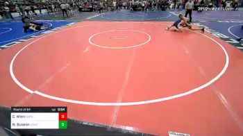 115 lbs Round Of 64 - Canon Winn, Burns Oregon vs Nicholas Bulanin, EGWA