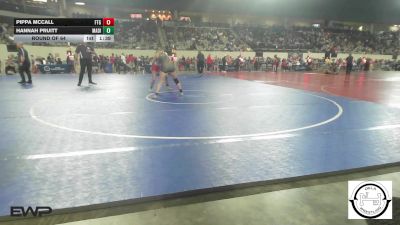 118 lbs Round Of 64 - Pippa McCall, Fort Gibson vs Hannah Pruitt, Madill