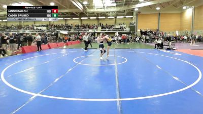 138 lbs Quarterfinal - Jason Ballou, Andover vs Caden Bruseo, Hollis Brookline