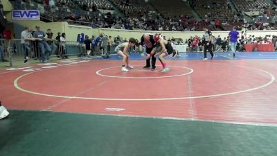 84 lbs Consi Of 16 #2 - Landry Walters, Duncan Middle School vs Asher Hobbs, Salina